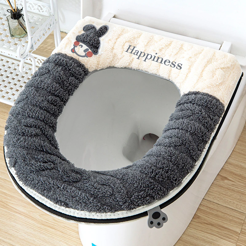 马桶垫坐垫家用厕所垫圈四季通用坐便器垫子加厚垫子冬季马桶坐垫