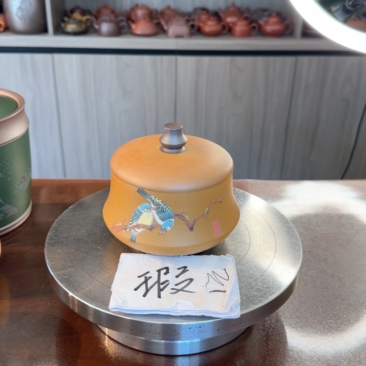 紫砂茶叶罐七*。。。。。。