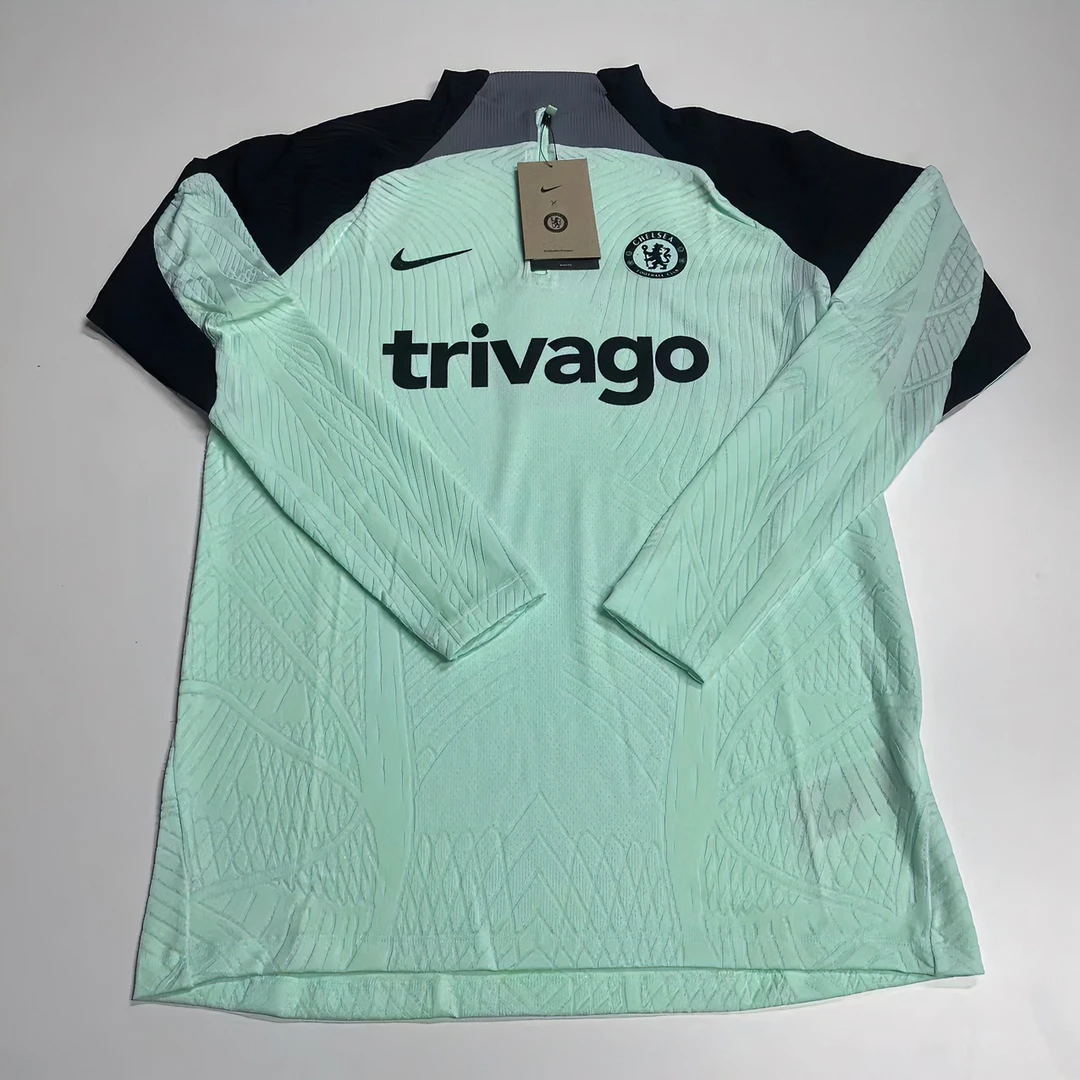 Nike耐克切尔西2324赛季球员版DRY FIT ADV半拉链训练服DZ0690354