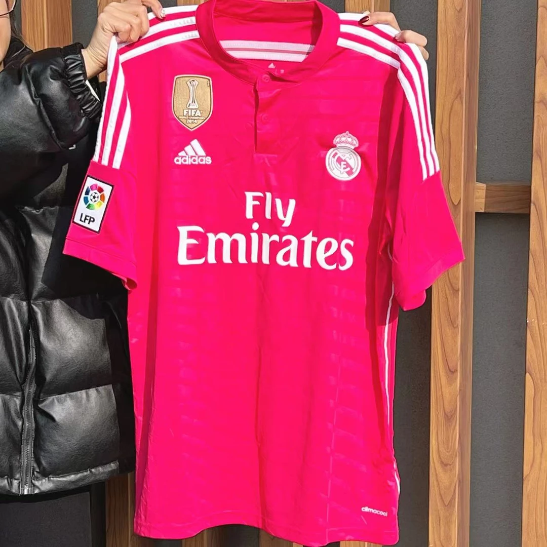 麒天小胜：全新皇马14-15赛季客场球迷版球衣 7号C罗正版字号 L码