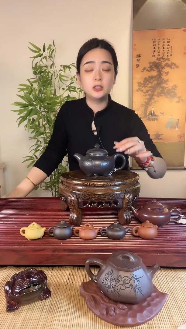 【闪购商品】紫砂茶壶石黄事事如意