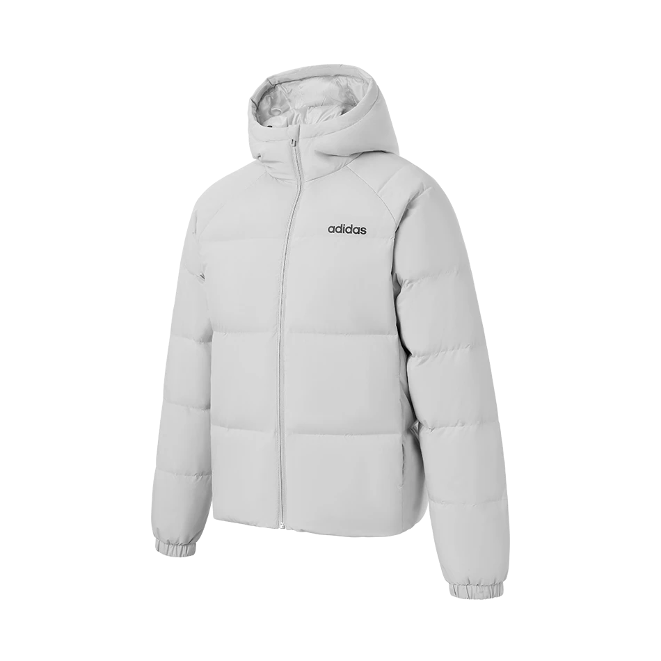 adidas/阿迪达斯FCC正品新款男女同款保暖运动连帽羽绒服 JW1655