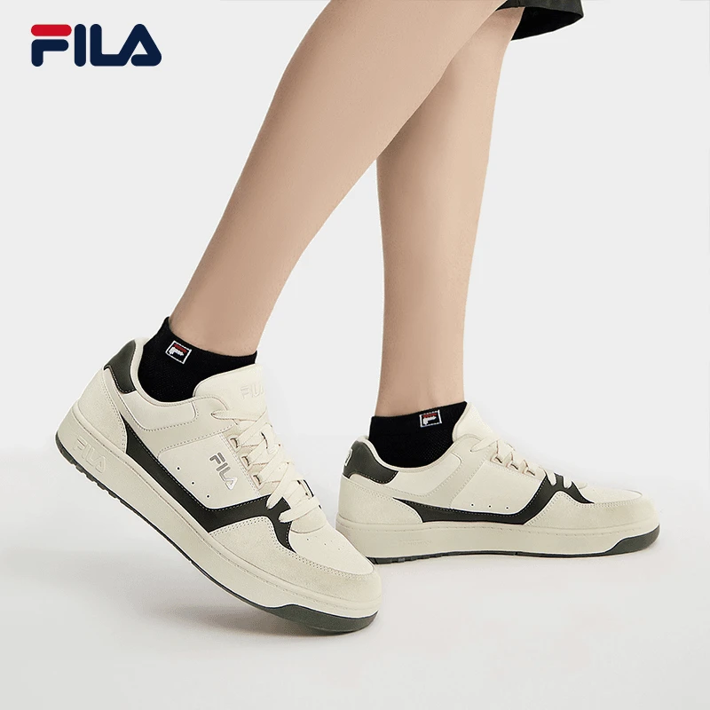FILA斐乐男款【TARGA 圆盾鞋】24年新配色百搭复古板鞋F12M432204F