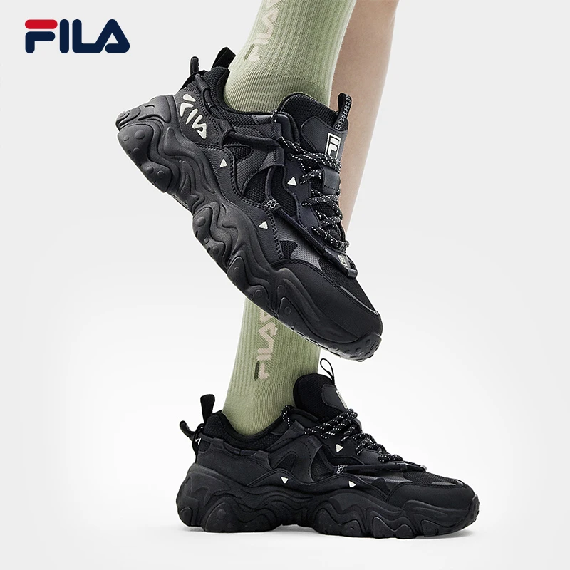 FILA/斐乐【猫爪5】潮流情侣复古老爹鞋男子运动鞋F12W/M412105F