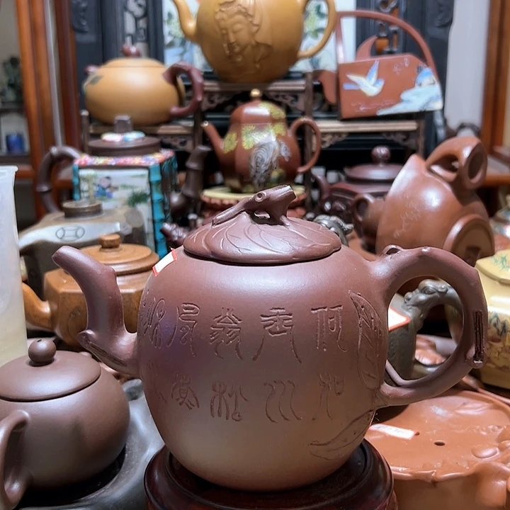 紫砂壶收藏起来喜欢
