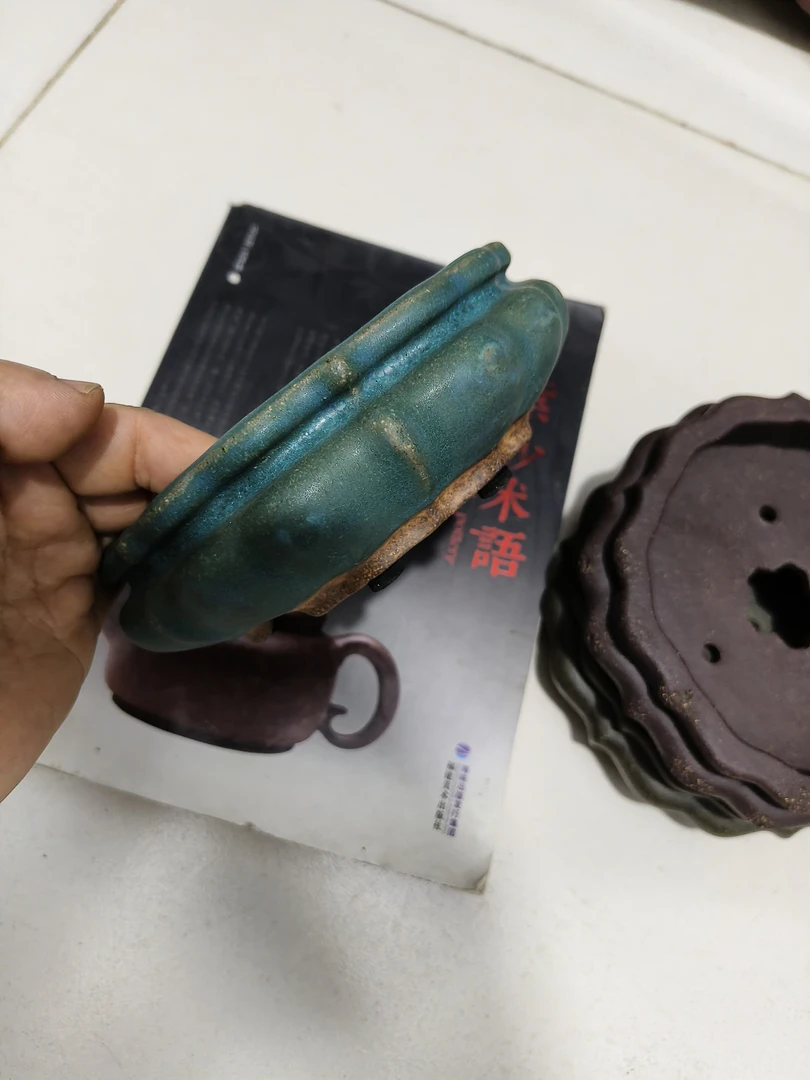 缘紫阁紫砂花盆桌面台面盆景盆