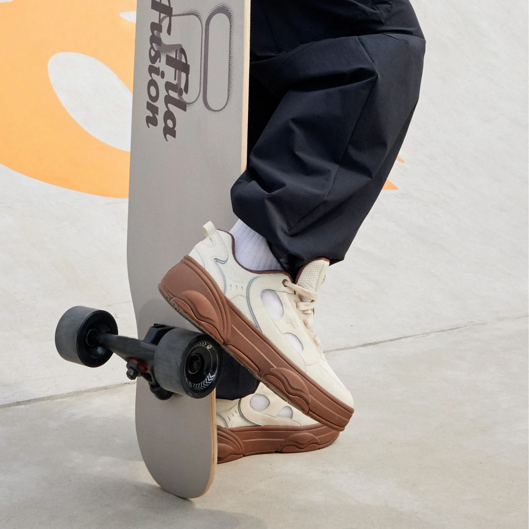 FUSION斐乐潮流女夏季新款舞板专业滑板鞋时尚百搭舒适T12W422218