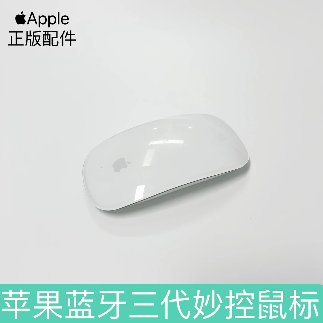 未使用  Apple/苹果三代蓝牙无线妙控鼠标（附带编织快充线）