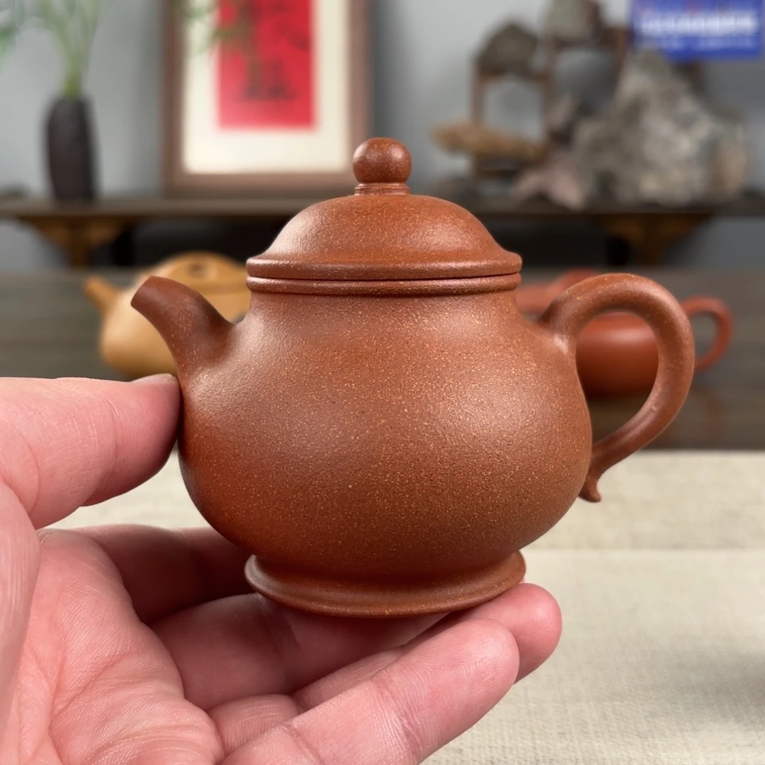 紫砂茶壶黄龙山原矿紫砂壶