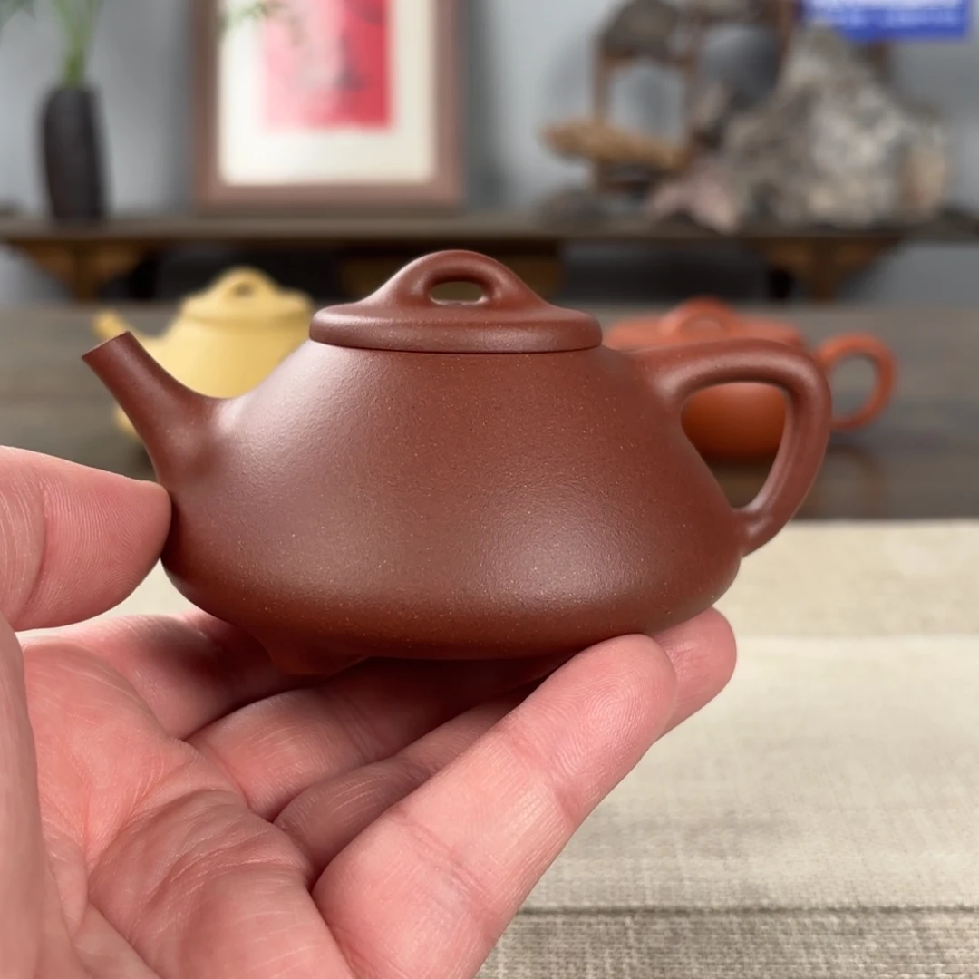 紫砂茶壶黄龙山原矿紫砂壶