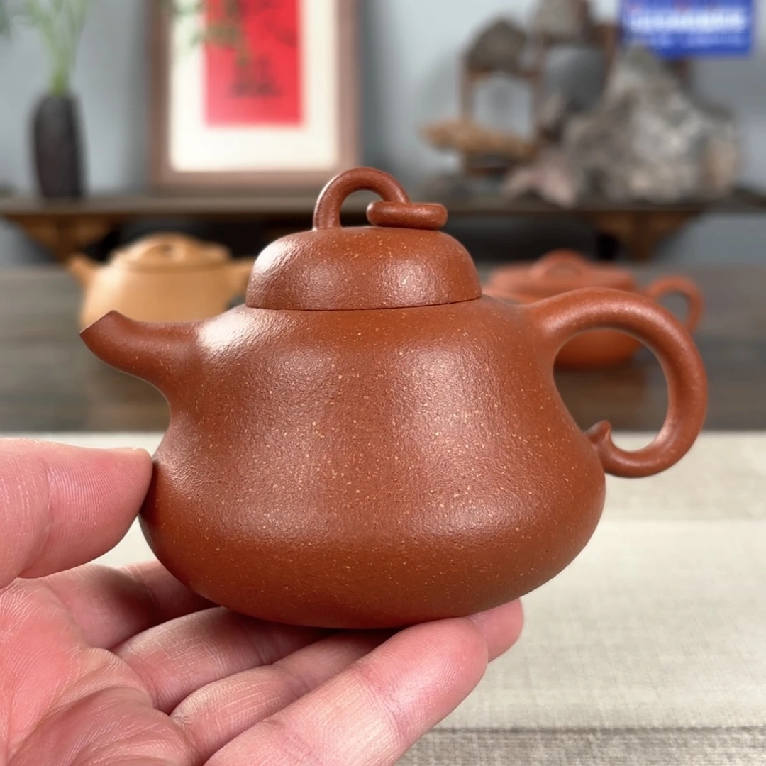 紫砂茶壶黄龙山原矿紫砂壶