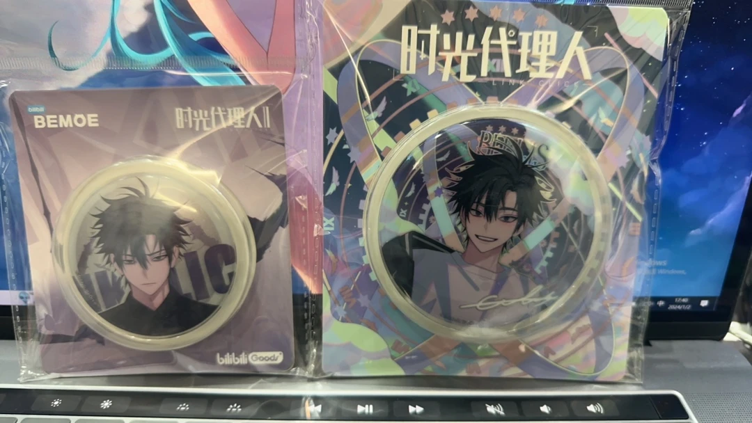 正版时光代理人吧唧徽章