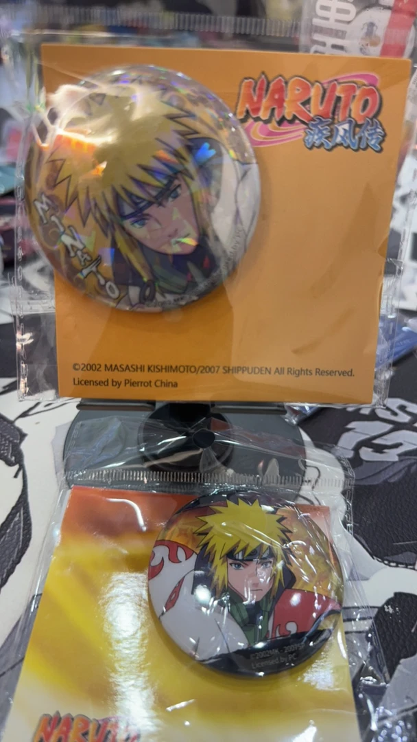 正版火影忍者吧唧徽章