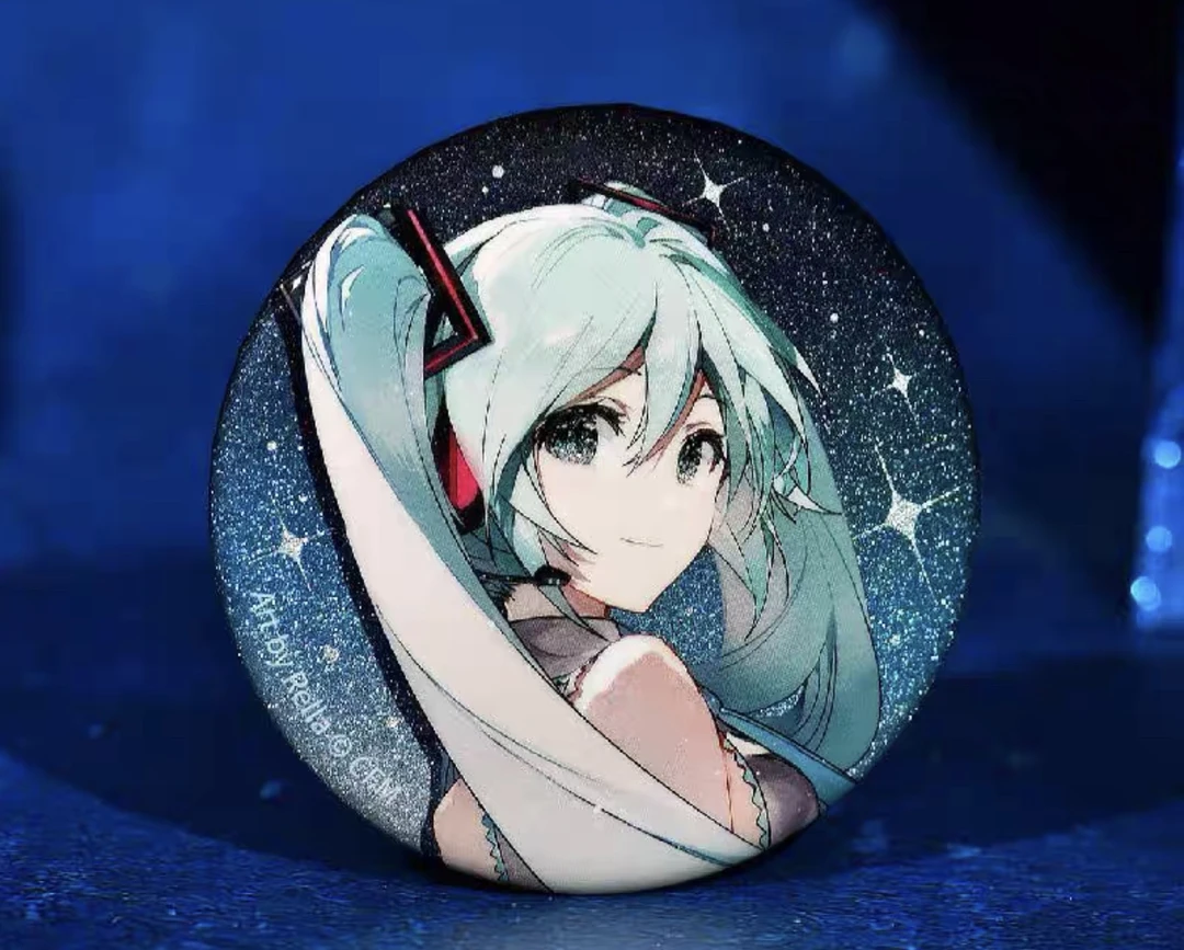 正版授权初音未来徽章吧唧徽章谷子动漫周边满45元包邮
