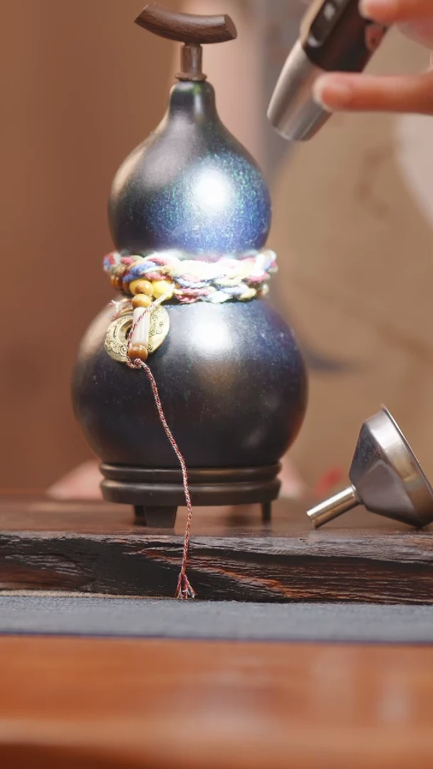 【闪购商品】930号精品大漆葫芦防腐防渗装饮料水茶酒