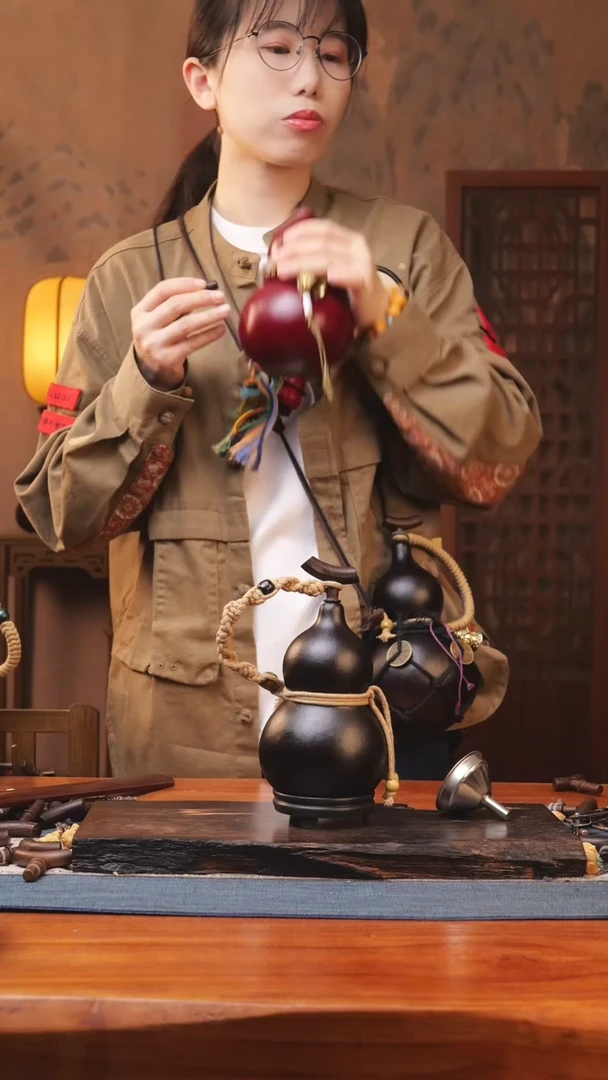 【闪购商品】1号精品大漆葫芦防腐防渗装饮料水茶酒