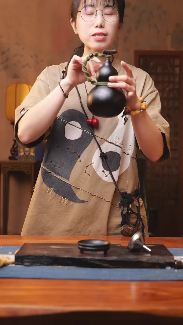 【闪购商品】187号精品大漆葫芦防腐防渗装饮料水茶酒