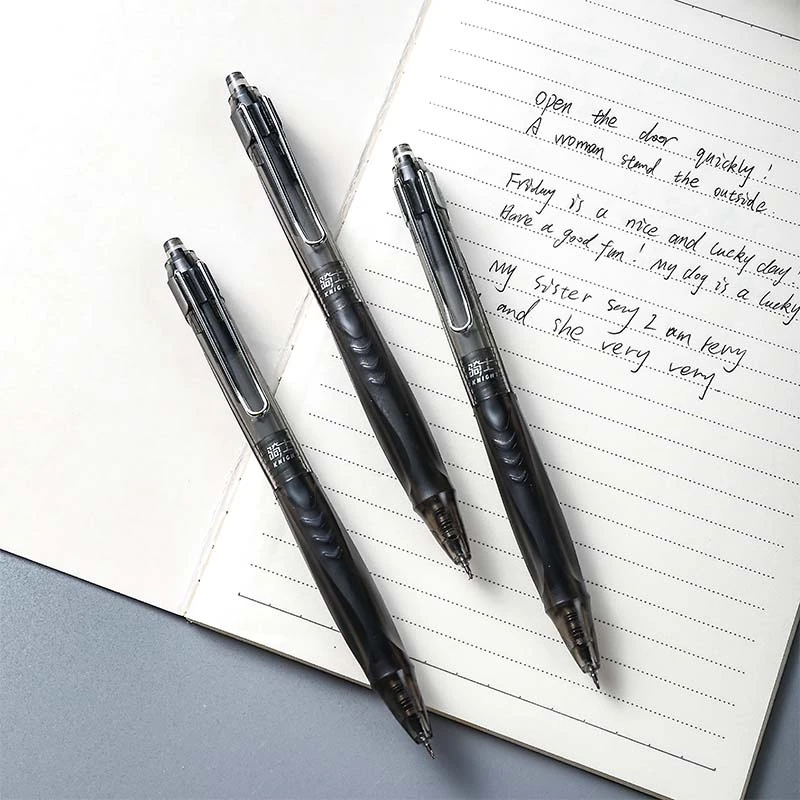 小白点骑士ST双珠速干中性笔0.5笔头耐水耐光考试刷题中性笔顺滑