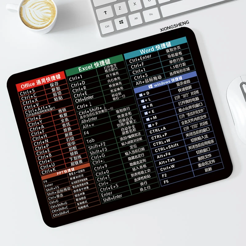 2024新款鼠标垫男生动漫笔记本垫创意游戏电竞防滑键盘垫子便携