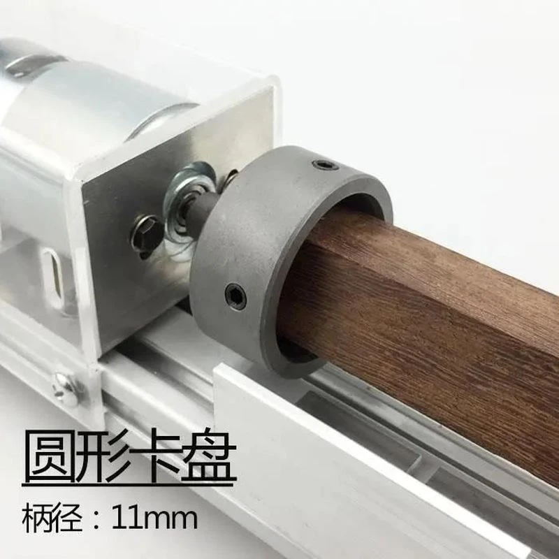 迷你车床微型机床圆形卡盘多功能机木工车床打磨抛光圆珠