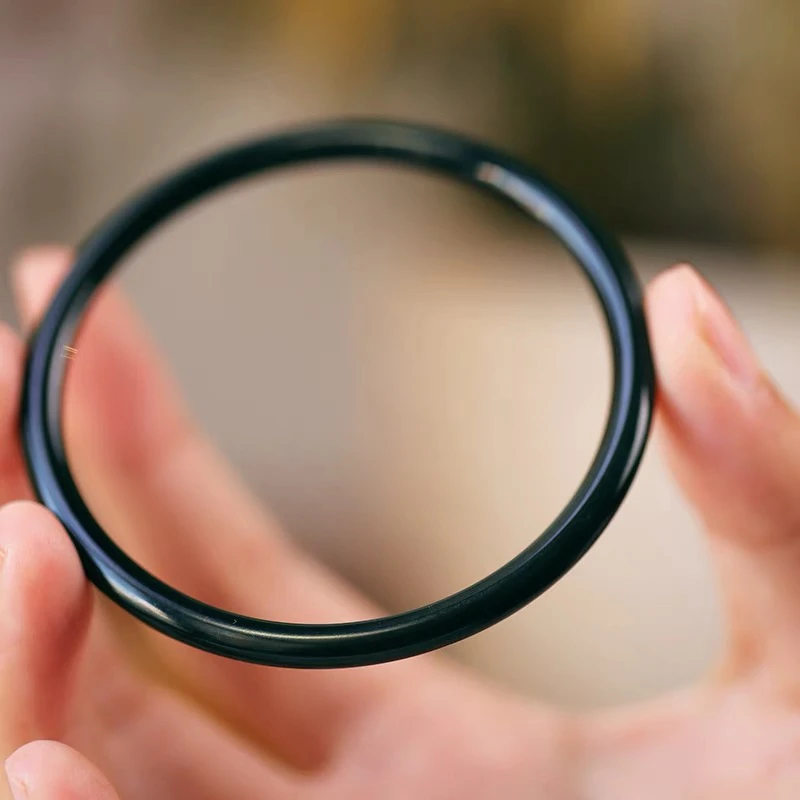 和田玉青玉叮当镯