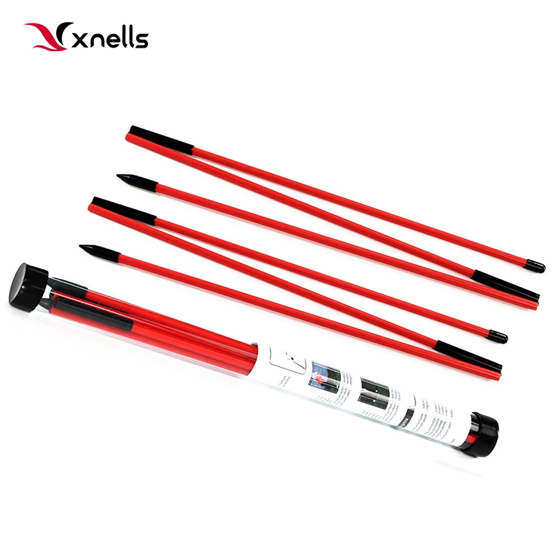 Xnells高尔夫三折方向指示棒 可折叠推杆辅助练习棒挥杆纠正姿势