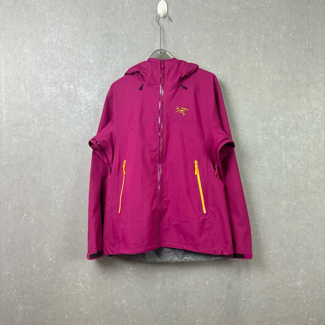 Arcteryx 始祖鸟 纯色Logo标识长袖连帽夹克外套 S码/99新/001282