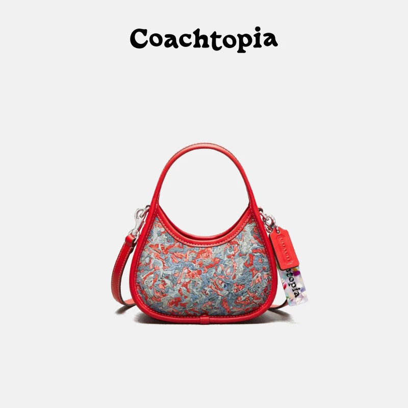 Coachtopia Upcrafted皮革斜挎迷你Ergo手袋