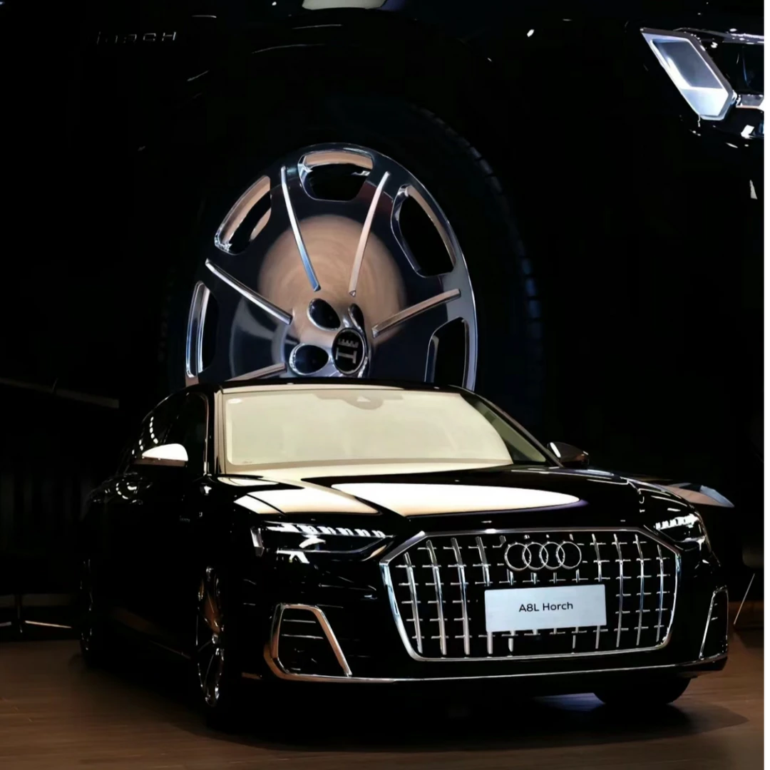 锻造工艺-霍希大饼改装铝合金轮毂汽车专用配件改装配件锻造轮毂