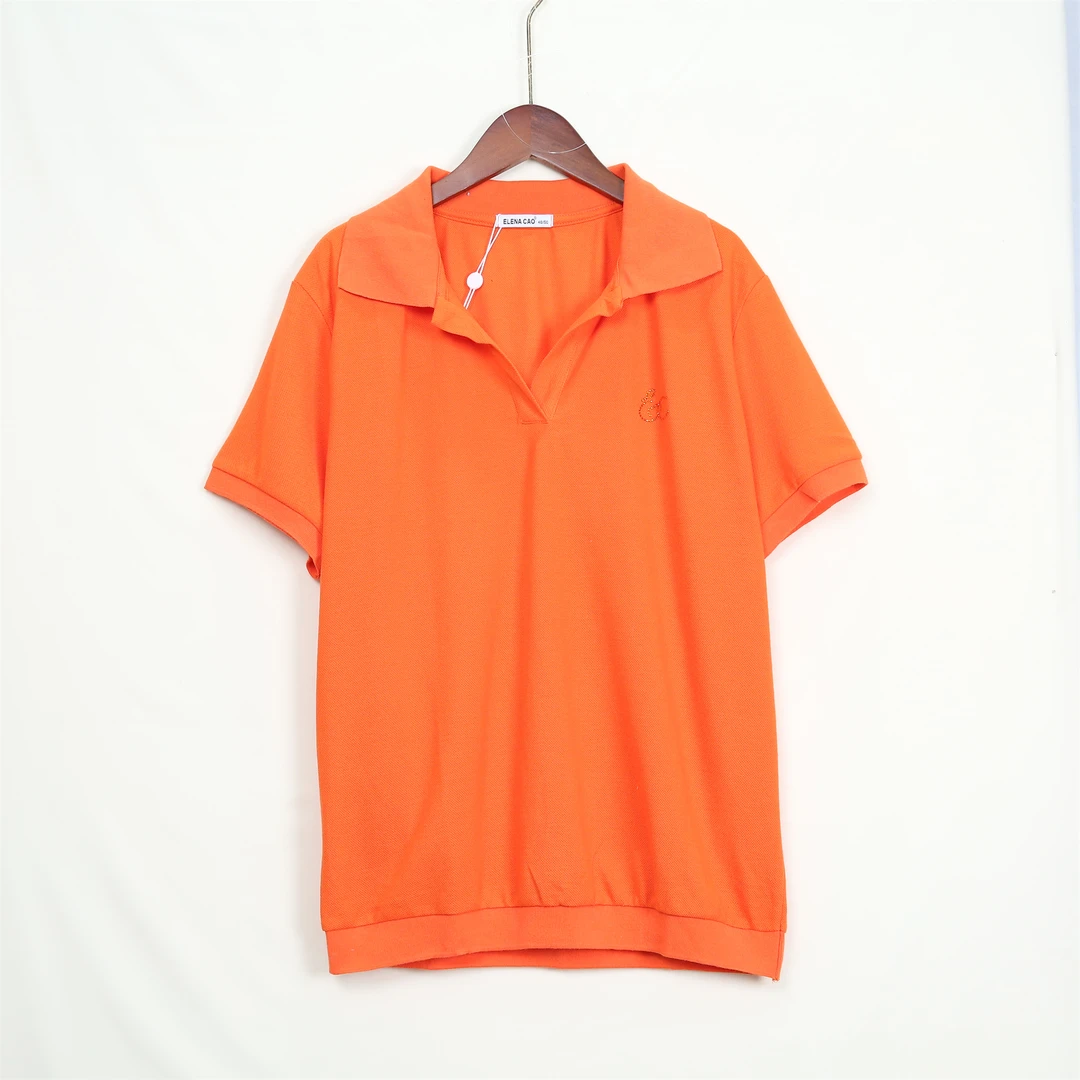 9326 夏季新款时尚休闲女士短袖POLO衫