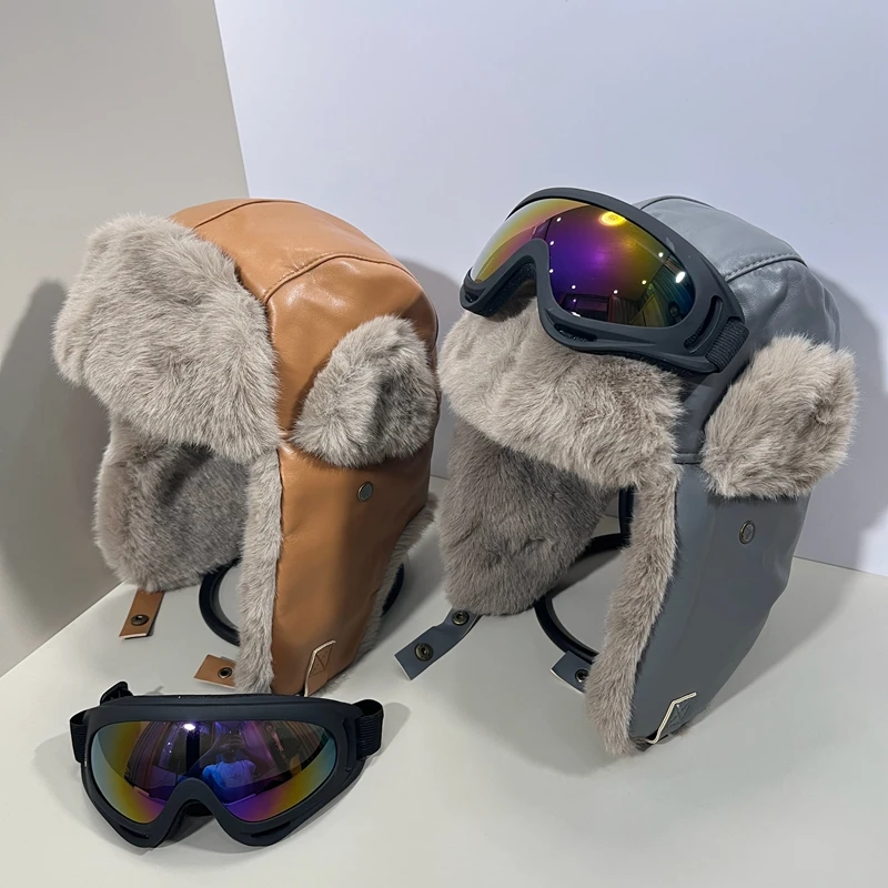 儿童冬季防雪东北雷锋帽子男女学生骑车加厚大童保暖护耳套头帽潮