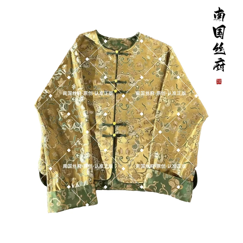 【葫芦双全】奢绸系列｜2024限定苏州宋锦上衣外套·单