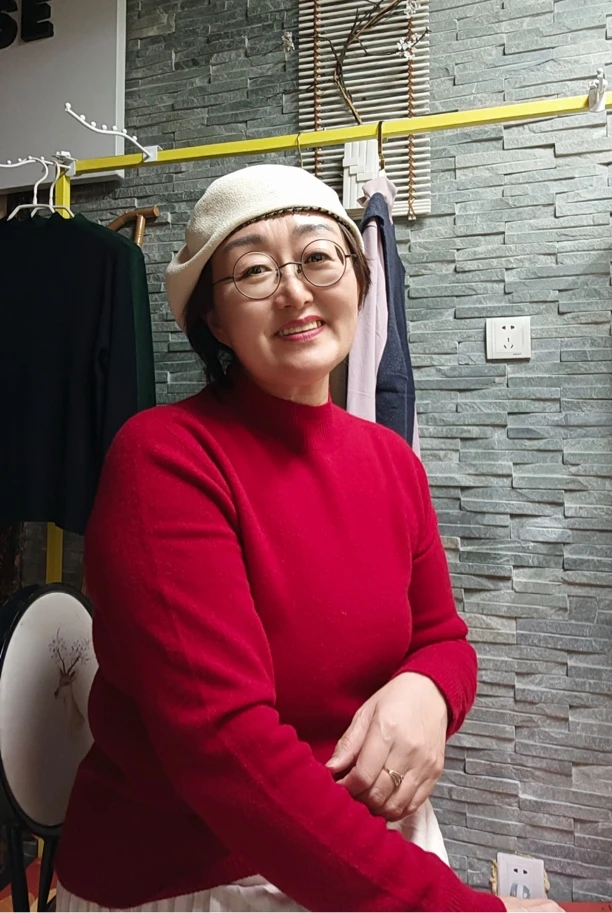 半高领长袖针织衫女宽松套头纯色毛衣秋冬打底衫