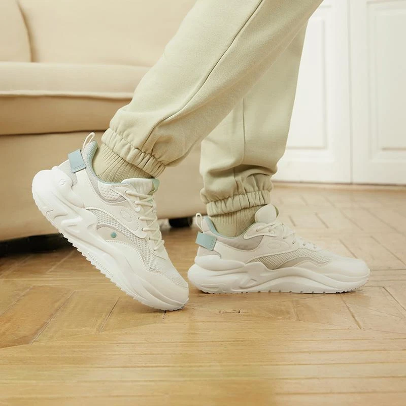 361°【云舒3.0】运动鞋男2025春秋厚底百搭时尚潮鞋情侣款休闲鞋