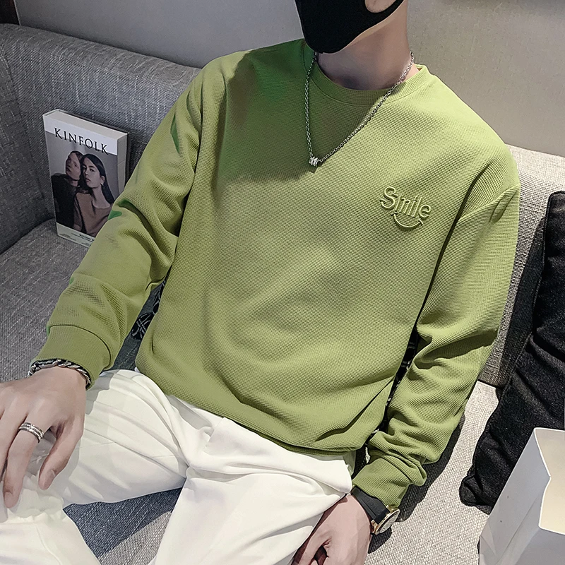 爆款卫衣男士春秋季2022新款潮牌长袖打底衫冬装加绒加厚外套上衣