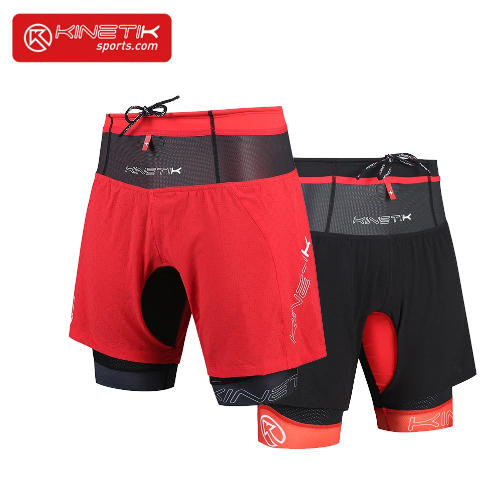 KINETIK 大K EVOK 双层压缩短裤 2x-layer 轻量科技 越野 跑步
