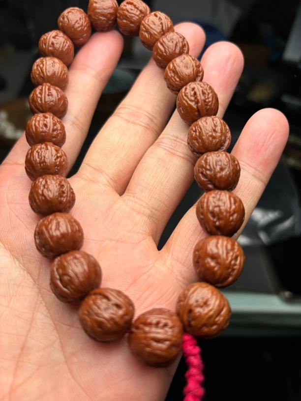 野生核桃手串手持秋子手串