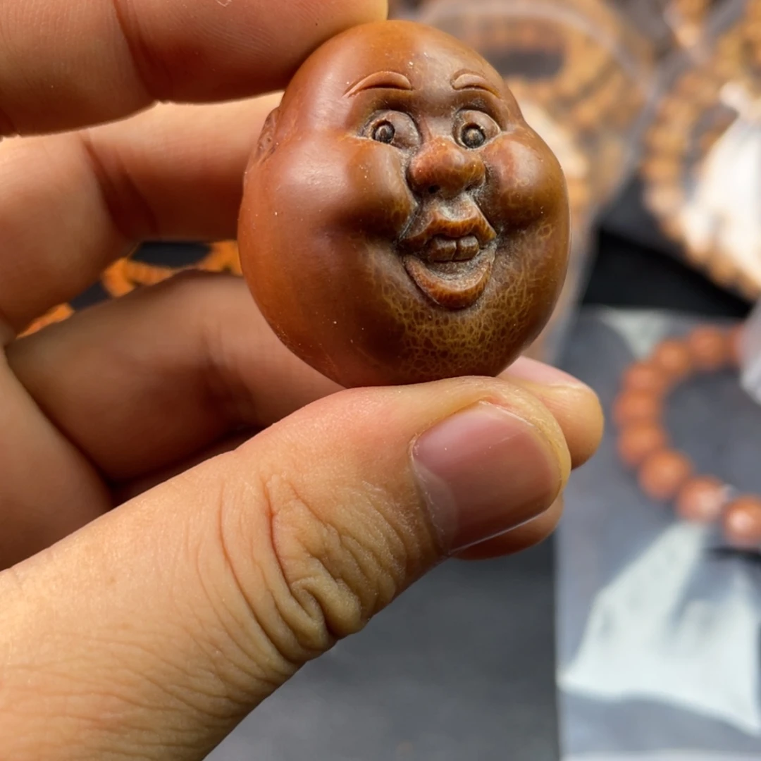 【闪购商品】猴头核桃吊坠别忘带