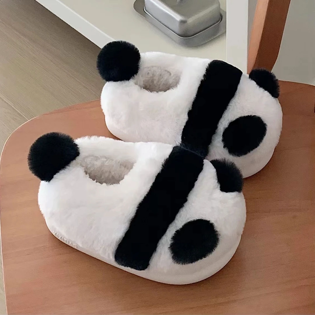 亲子儿童款保暖棉拖鞋毛毛鞋亲子居家保暖防滑包头棉拖鞋男女冬