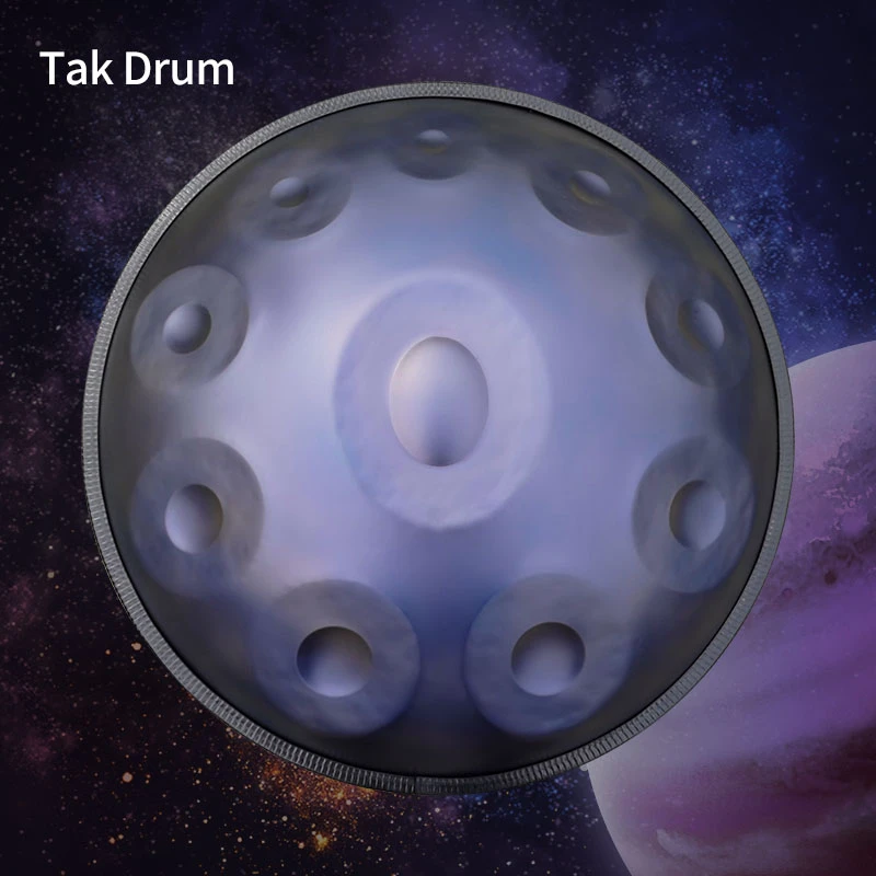 【Taku Pan】演奏家紫色 手碟鼓Handpan 9音10音专业金色DC 易学