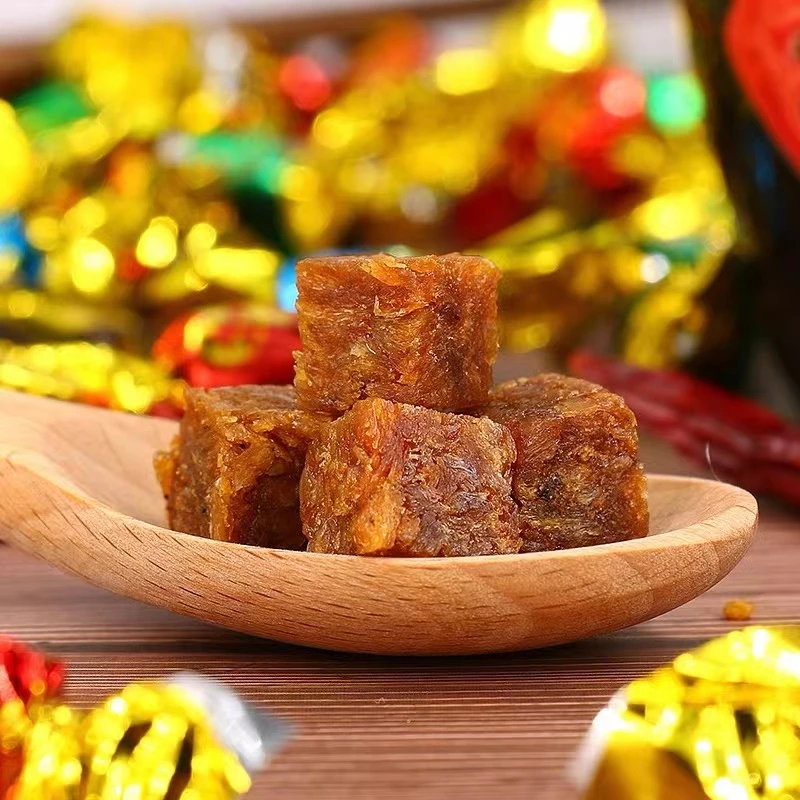 拍1发5牛肉粒糖果独立袋装牛肉干五香香辣沙嗲味零食常温常温网红