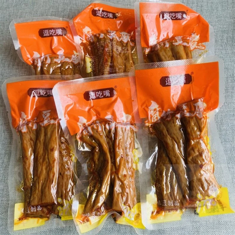逗吃嘴腐竹豆皮豆干零食小包装香辣8090后儿时怀旧辣条小吃食辣味