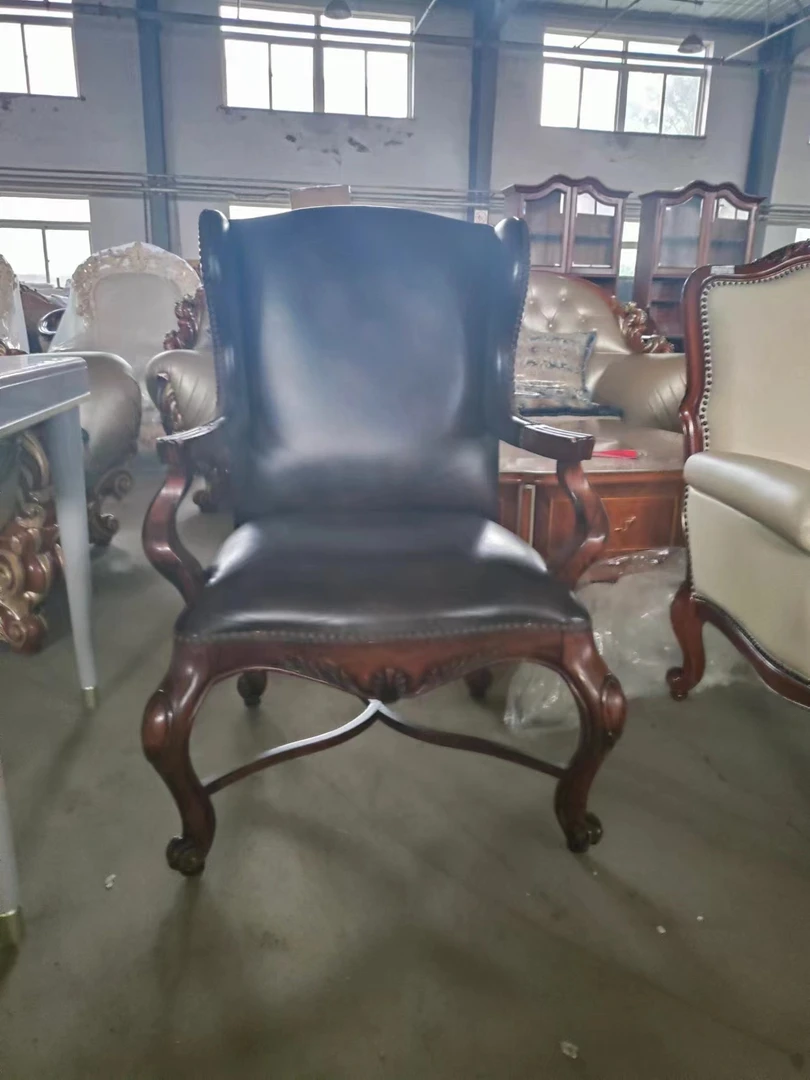 精艺家具 欧美风格1308休闲椅 经典永恒风格  卧室客厅休闲沙发椅