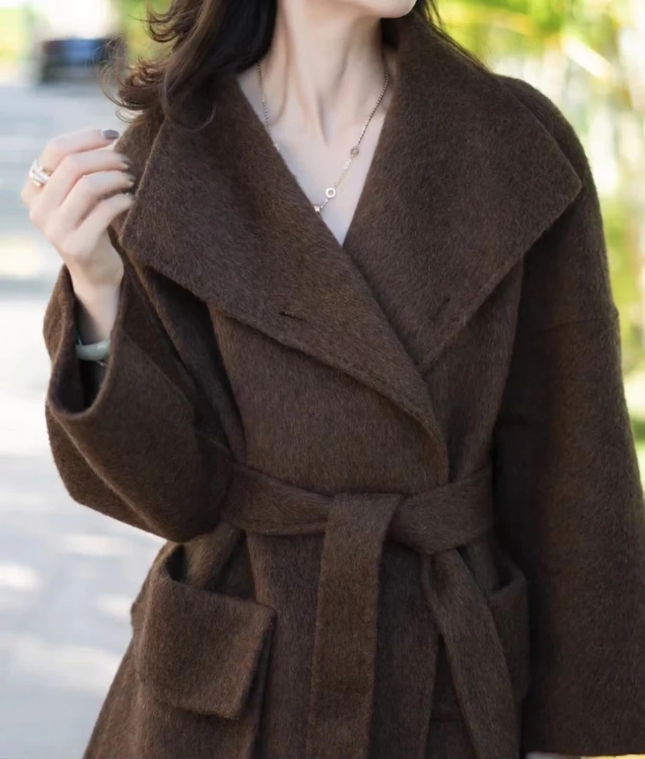 新款时尚气质休闲洋气潮流韩版轻奢百搭减龄宽松外套T6156