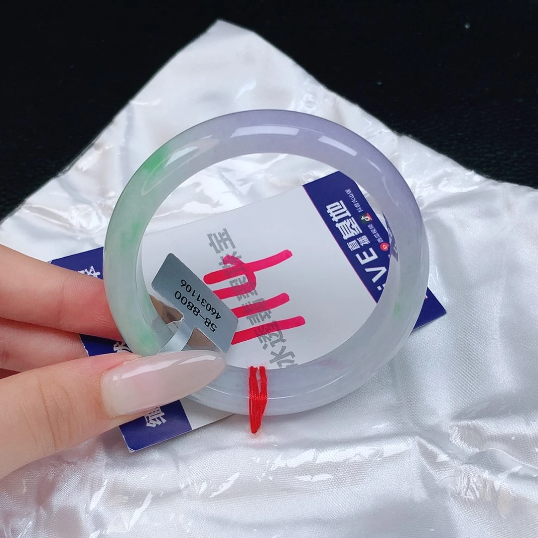 翡翠手镯未镶嵌缅甸天然a货翡翠手镯