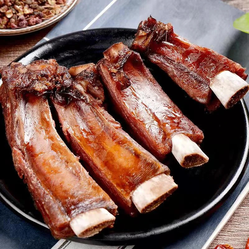 游二娃土家烟熏腊排骨1000g 腊味咸肉腌制肉重庆特产