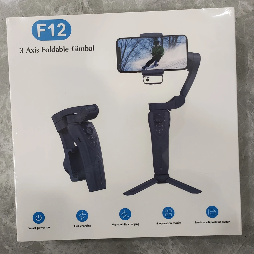 [M]GVM-F12三轴折叠稳拍器（带App）+AI