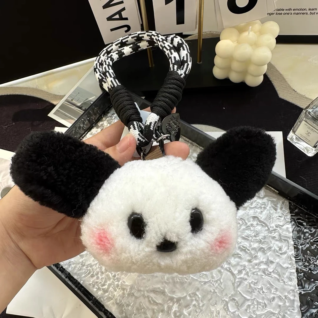 羊毛帕恰狗儿公仔挂件汽车钥匙扣毛绒可爱卡通包包挂饰