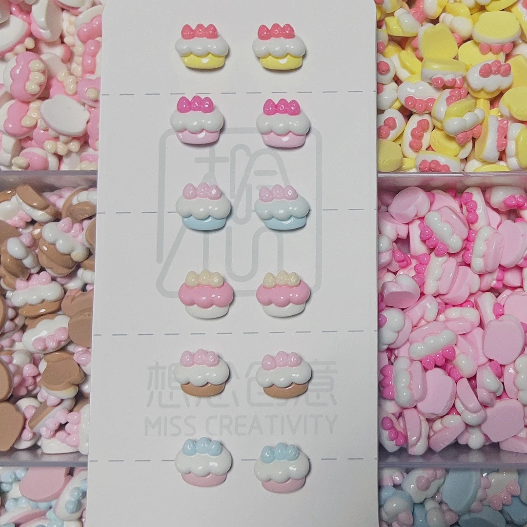 想念定制草莓蛋糕diy树脂饰品配件挂件发饰品奶油胶材料贴片