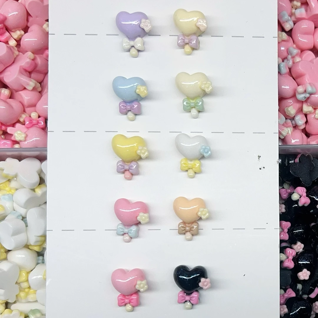 想-xn金粉气球系列diy树脂饰品配件挂件发饰品奶油胶材料贴片